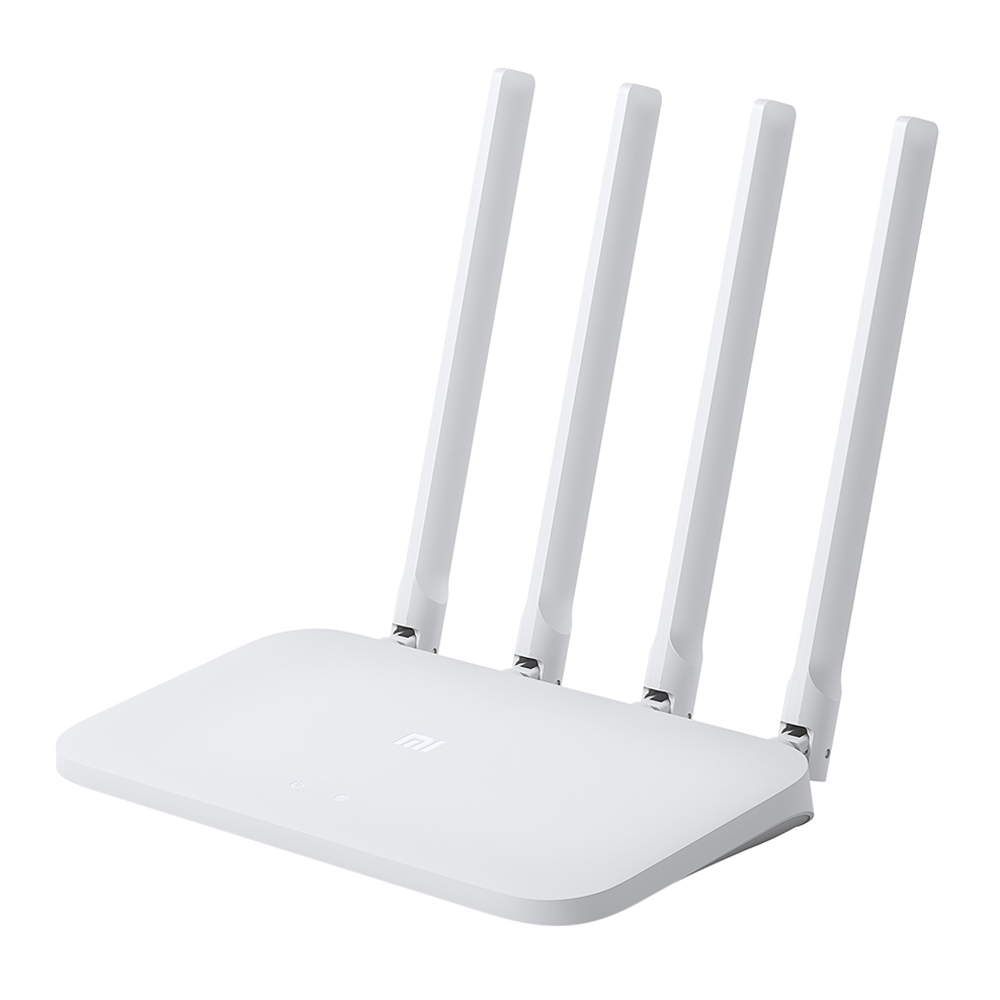 

Xiaomi Mi WiFi Router 4C 2.4GHz Smart Mini WiFi Repeater 4 Antennas 802.11n 300Mbps Support iOS / Android - White