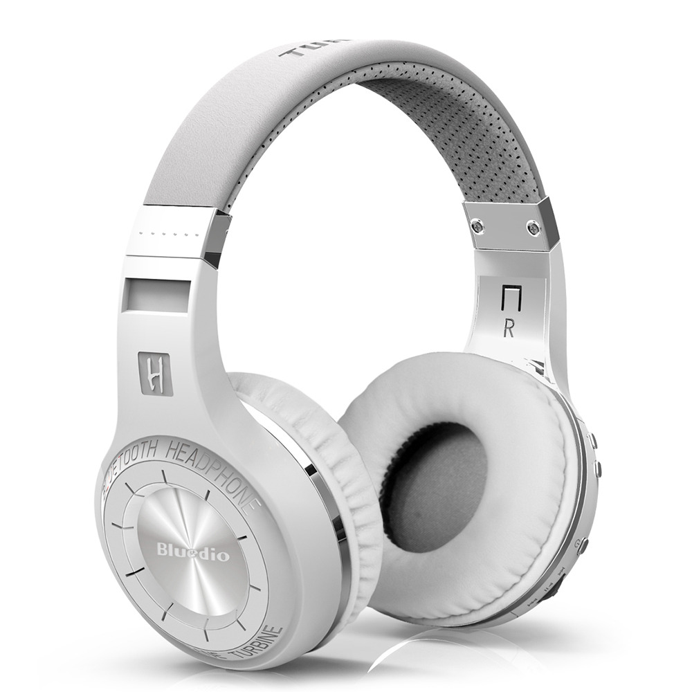 

Bluedio HT Hifi Turbine Wireless Bluetooth Headphones Bass Stereo Headset - White
