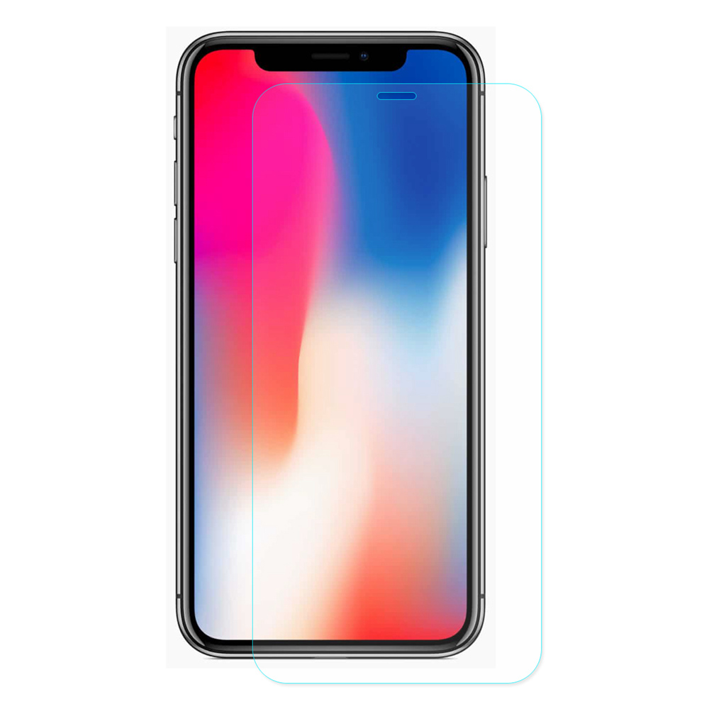 

Hat-Prince Tempered Glass for iPhone XS 5.8 Inch 0.26mm 9H 2.5D Explosion-proof Membrane - Transparent
