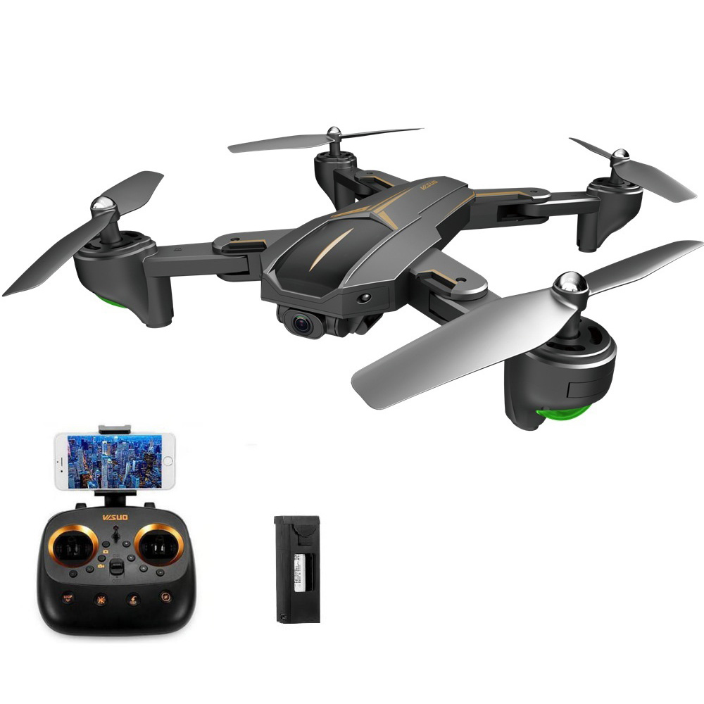 

VISUO XS812 GPS 5G WiFi 5MP FPV RC Quadcopter Foldable with 5MP HD Camera 15mins Flight Time RTF - Two Batteries