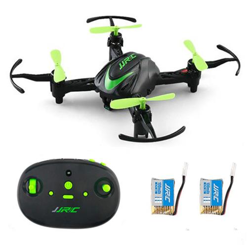 

JJRC H48  2.4G 4CH 6Axis Gyro 3D Flips Dual Charing Modes RC Quadcopter RTF Green - Two Batteries