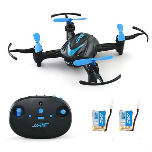 

JJRC H48  2.4G 4CH 6 Axis 3D Flips RC Drone Quadcopter RTF Blue - Two Batteries