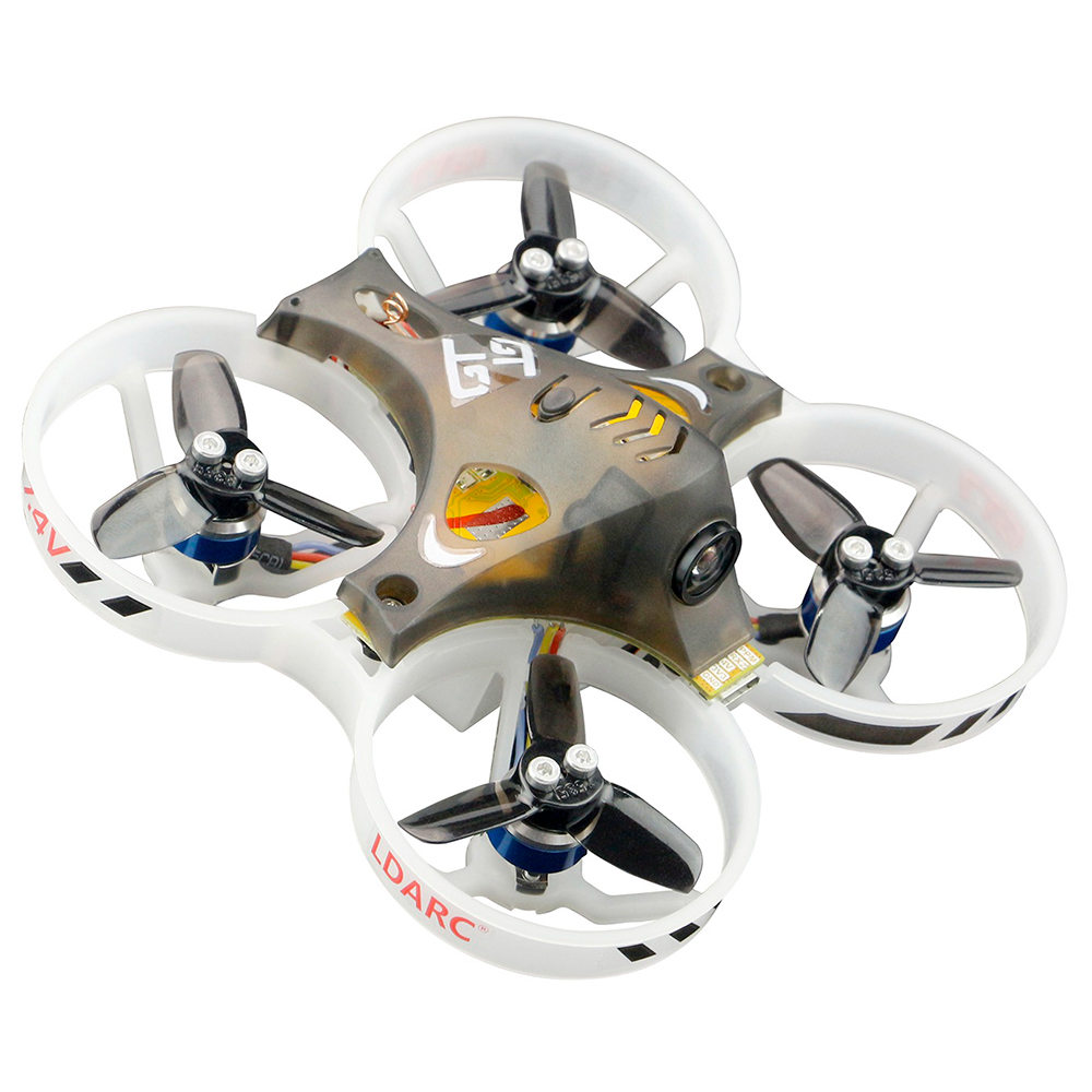 

LDARC/Kingkong Tiny GT7 2S FPV Racing Drone F3 FC 4In1 10A BLHeli-S ESC 800TVL 150 Degree Camera - AC900 Receiver