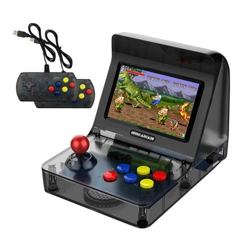 

A8 Nostalgic Retro Mini Handheld Arcade Game Console 3000 in 1 Support GBA/FC/SFC/MD Game - Black