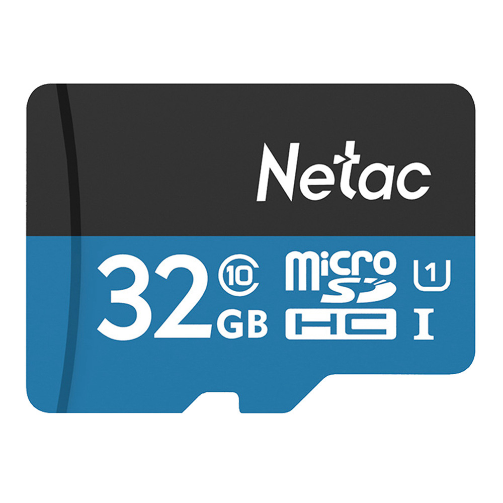 

Netac P500 32GB Micro SD Card TF Card Up To 80MB/S - Blue