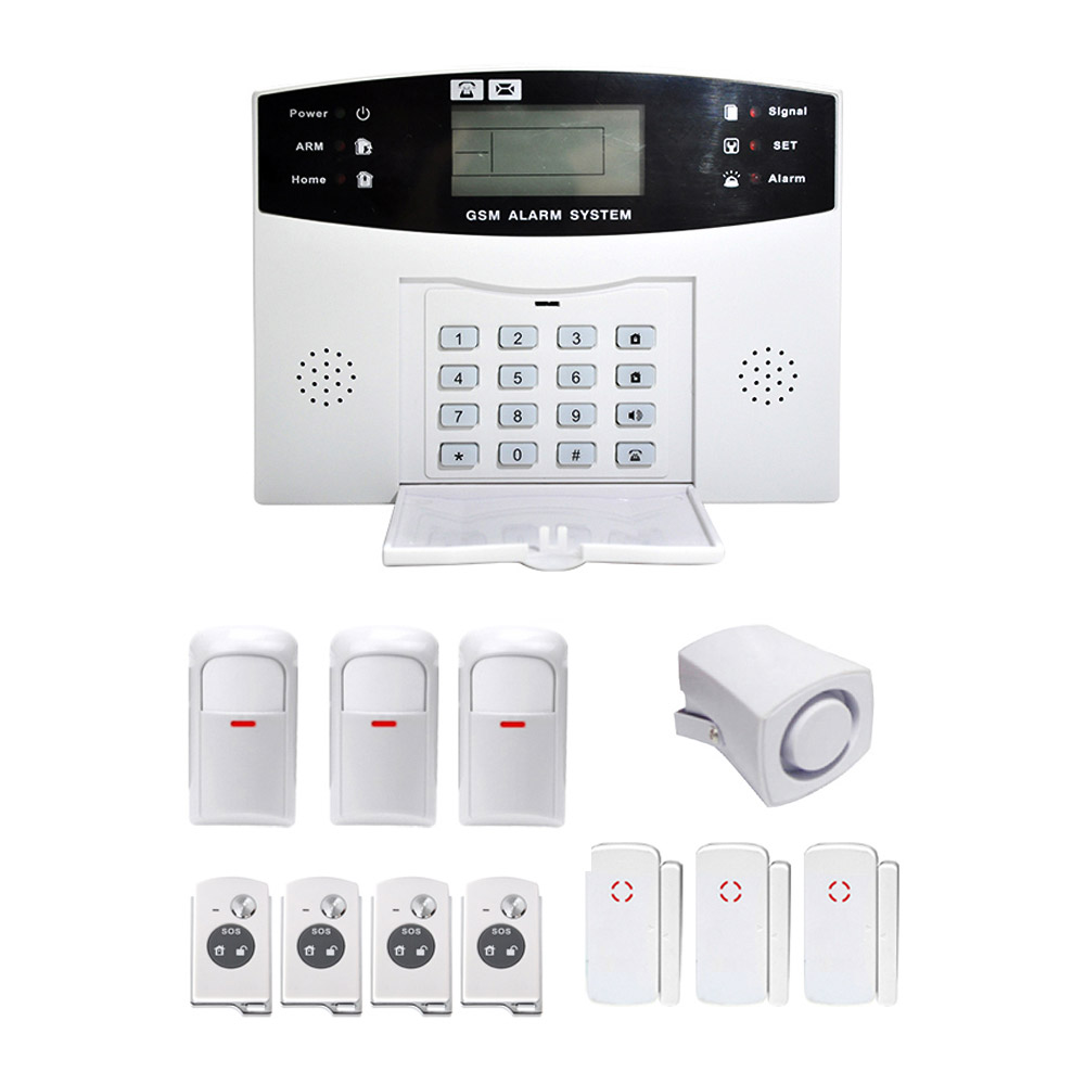 

YA-500-GSM-25 LCD Wireless GSM Autodial SMS Home House Office Security Burglar Intruder Alarm