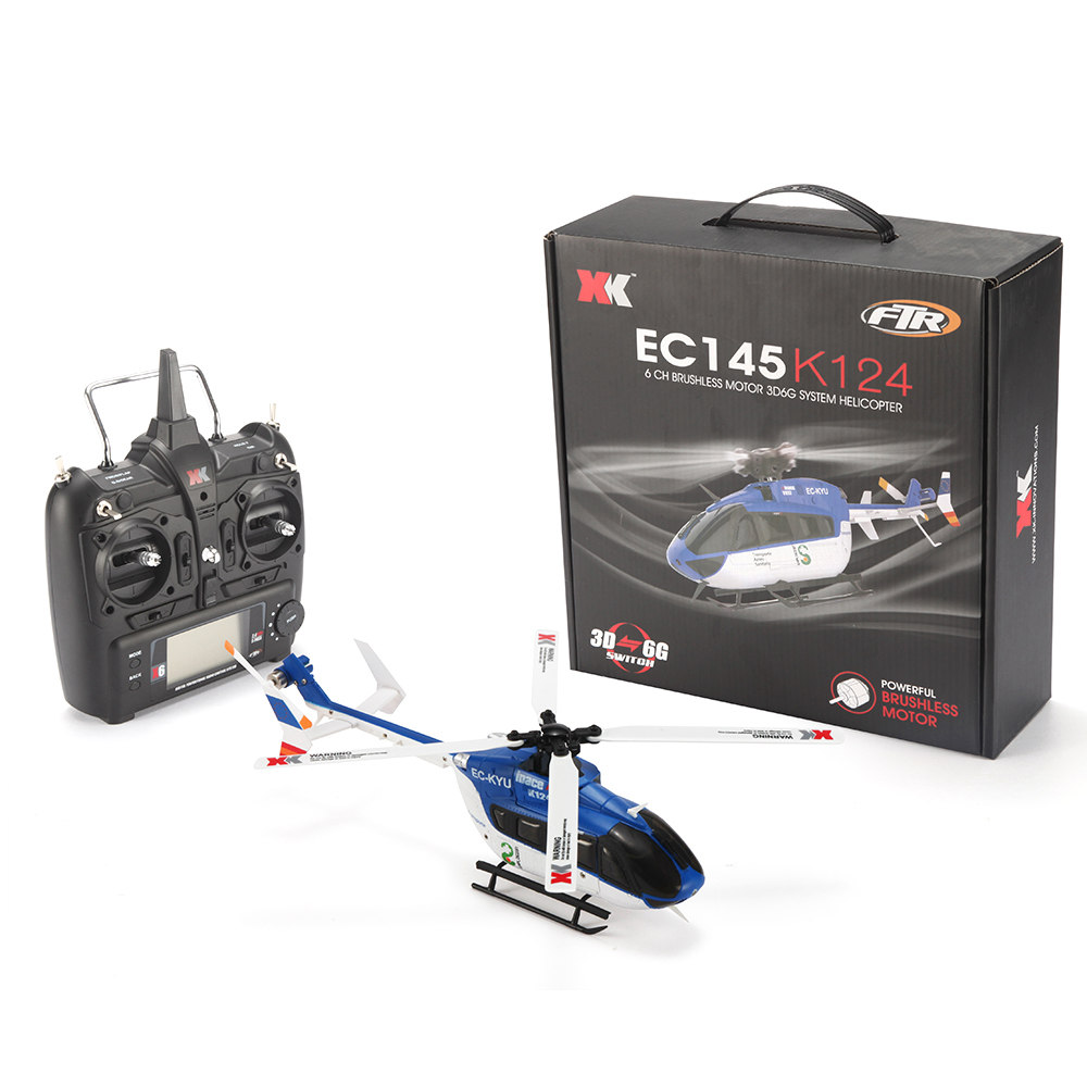 Xk K Ec Ch Brushless Rc Helicopter D G System Rtf