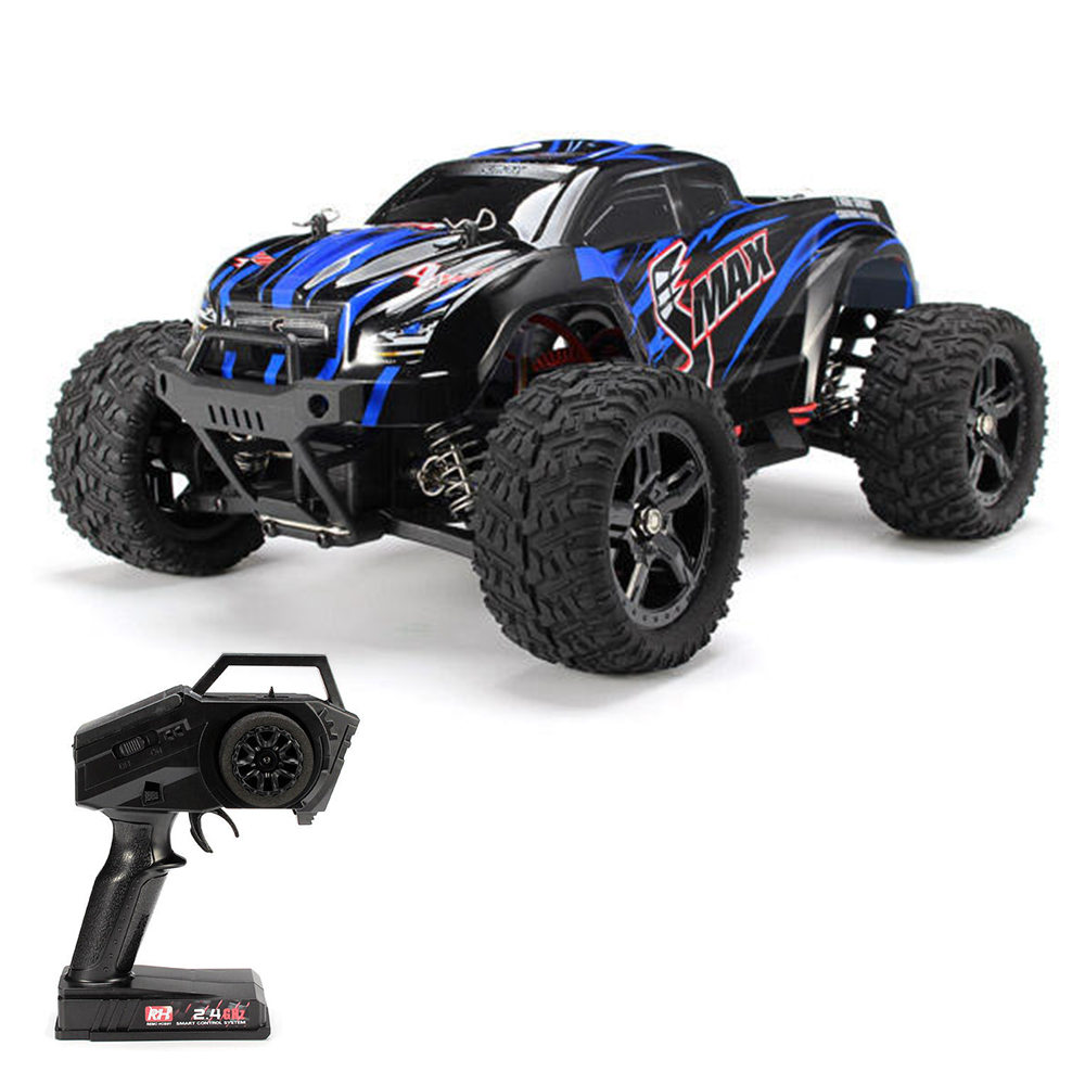 

Remo Hobby 1631 SMAX 2.4G 1:16 4WD Brushed Off-road RC Car Monster Truck RTR - Blue