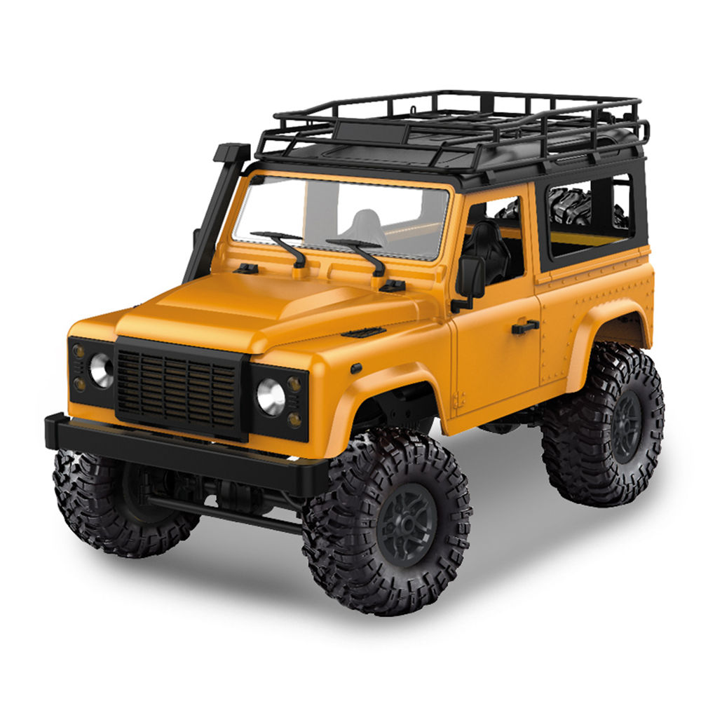 

MN Model MN-90 2.4G 1:12 4WD Brushed Off-road Climbing RC Car RTR - Yellow