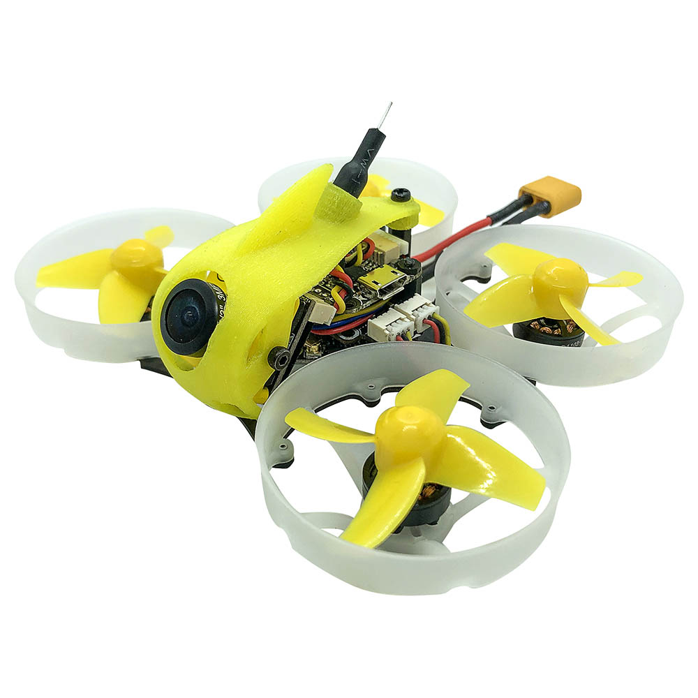 

FullSpeed TinyLeader Brushless Whoop 75mm FPV Racing Drone F4 FC OSD 4In1 ESC Caddx Micro F2 Camera BNF - Flysky Receiver