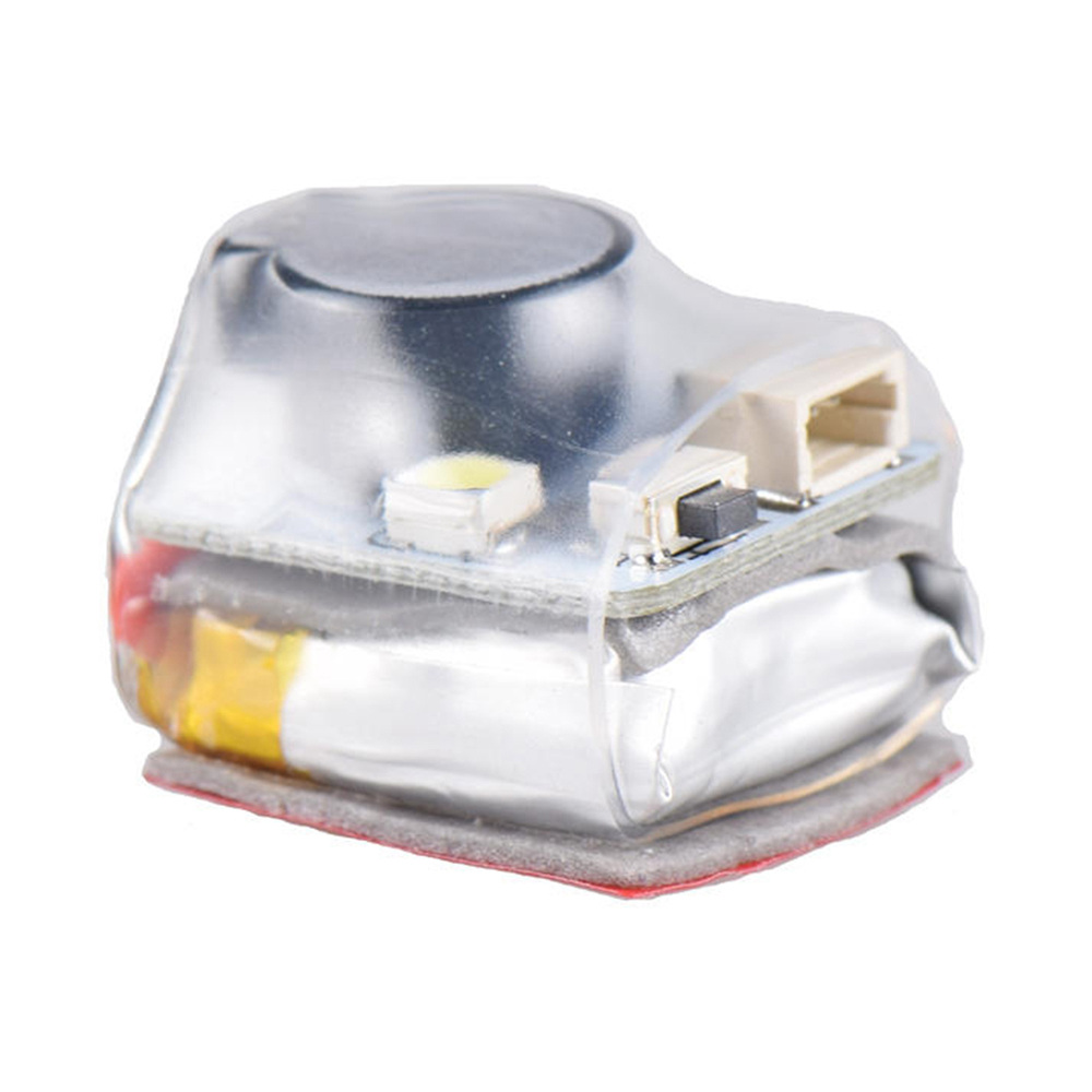 

JHE42B_S Finder Mini Buzzer Tracker 110DBI Super Loud Built-in Battery with LED Light for FPV Racing Drone F3 F4 F7 FC