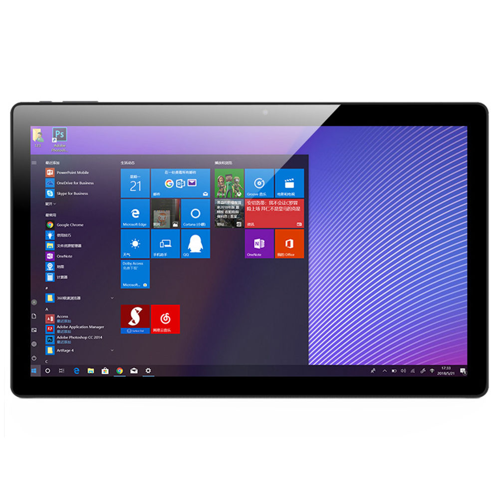 

ALLDOCUBE KNote 5 2 in 1 Tablet PC Intel Gemini Lake N4000 Dual Core 11.6" IPS Screen 1920*1080 4GB RAM 128GB SSD Windows 10 - Black+Gray