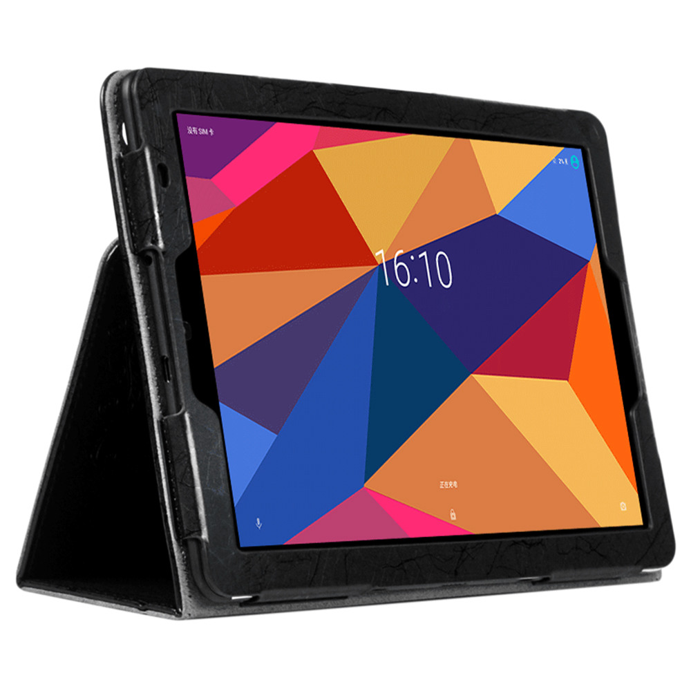 

Protective Leather Case With Kickstand Armband function For Chuwi Hi9 Plus 10.8 Inch Tablet PC - Black