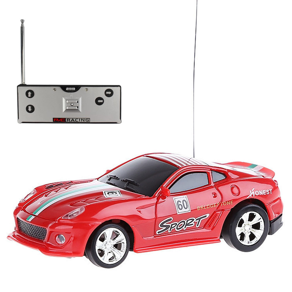 

Wltoys 2015-1A 1:63 Coke Can Mini RC Car Kids Toys - Random Color