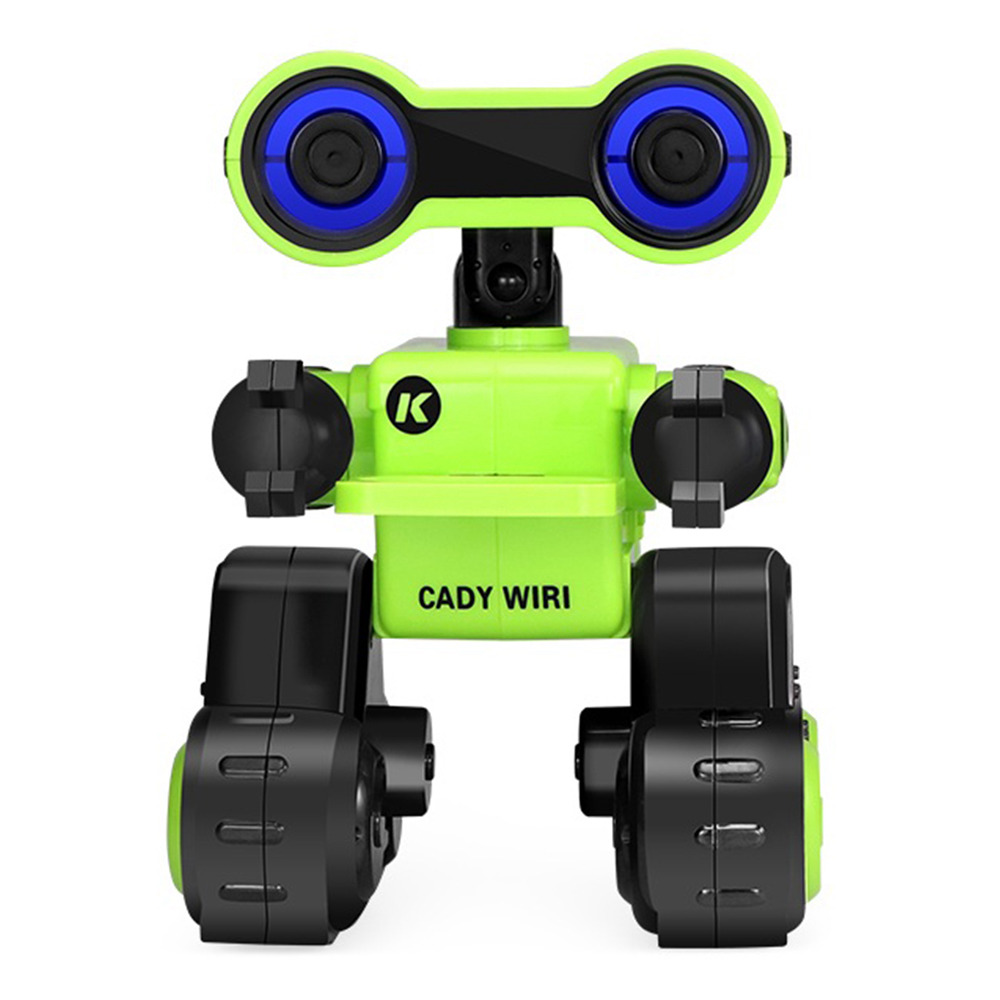 

JJRC R13 CADY WIRI Touch Control Programmable Dancing RC Robot Colorful Lights Kids Toys - Green