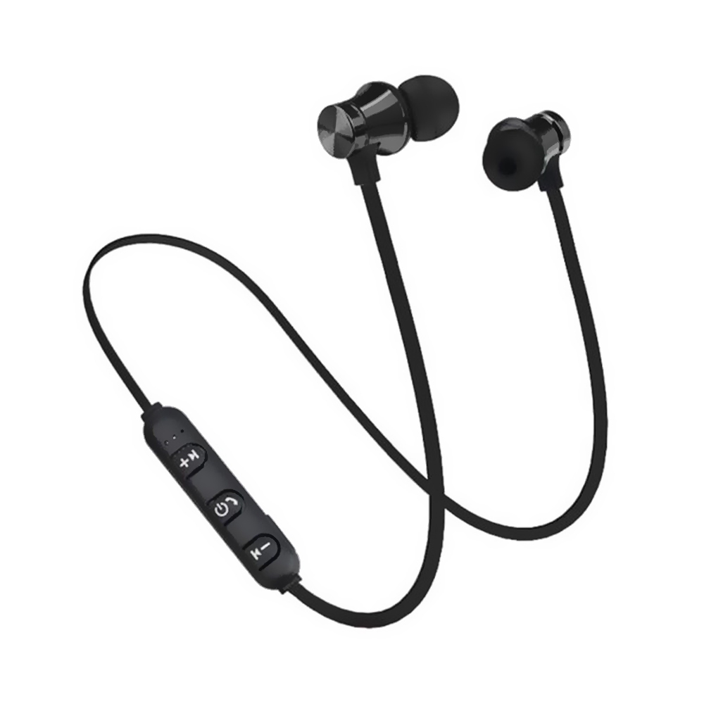 

Magnetic Bluetooth Sports Earphones - Black