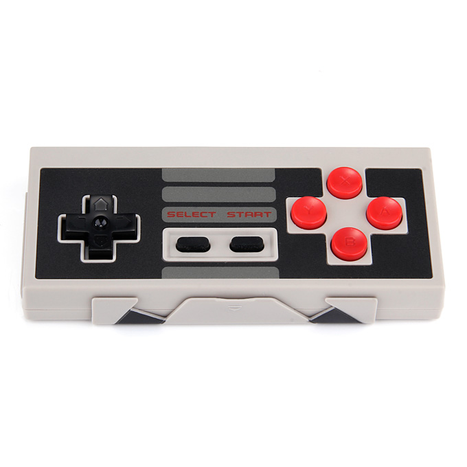 

8BITDO NES30 Bluetooth Wireless GamePad Game Controller for iOS Android/PC/Nintendo Switch - Grey + Black + Red