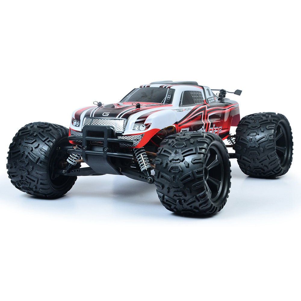 

HG HG-104 2.4G 1:10 4WD Full-scale High-speed Off-road Monster Truck RC Car RTR