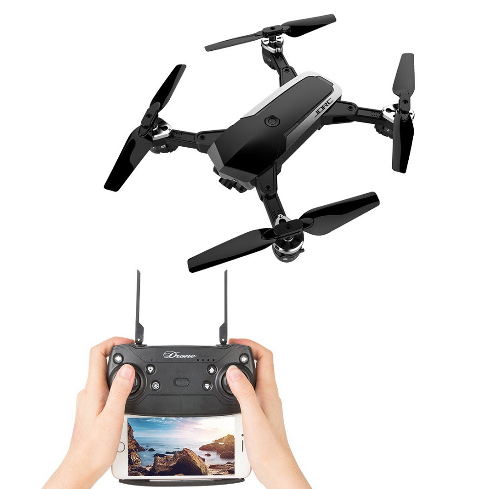 

JDRC JD-20S PRO WIFI FPV Foldable RC Drone With 1080P Wide-angle HD Camera Flying Time 18mins RTF - Black
