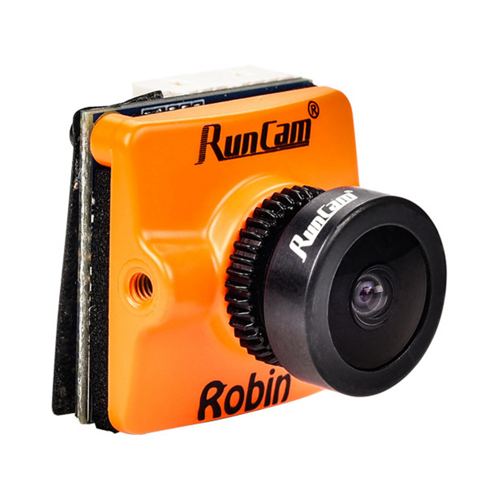 

RunCam Robin 1.8mm FOV 160Degree WDR 700TVL 4:3 CMOS FPV Camera NTSC PAL Switchable - Orange