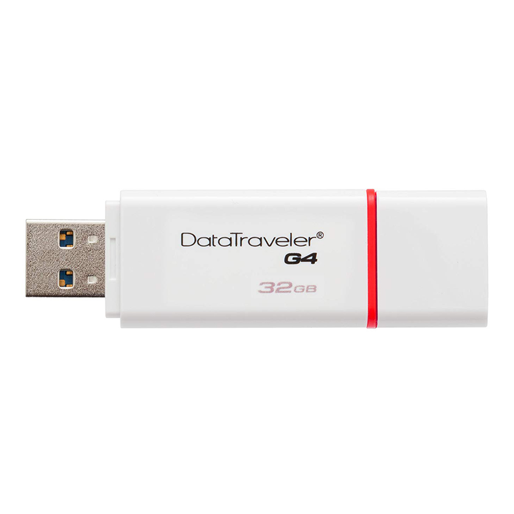 

Kingston DTIG4 32GB Data Traveler USB 3.0 Flash Drive - Red