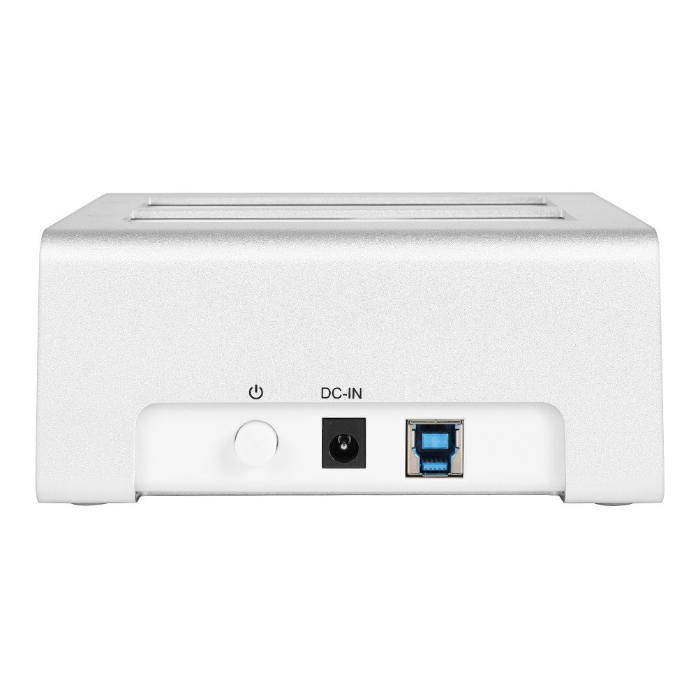 Olmaster EB 1051U3 Mobile Dual HDD Dock Base Silver