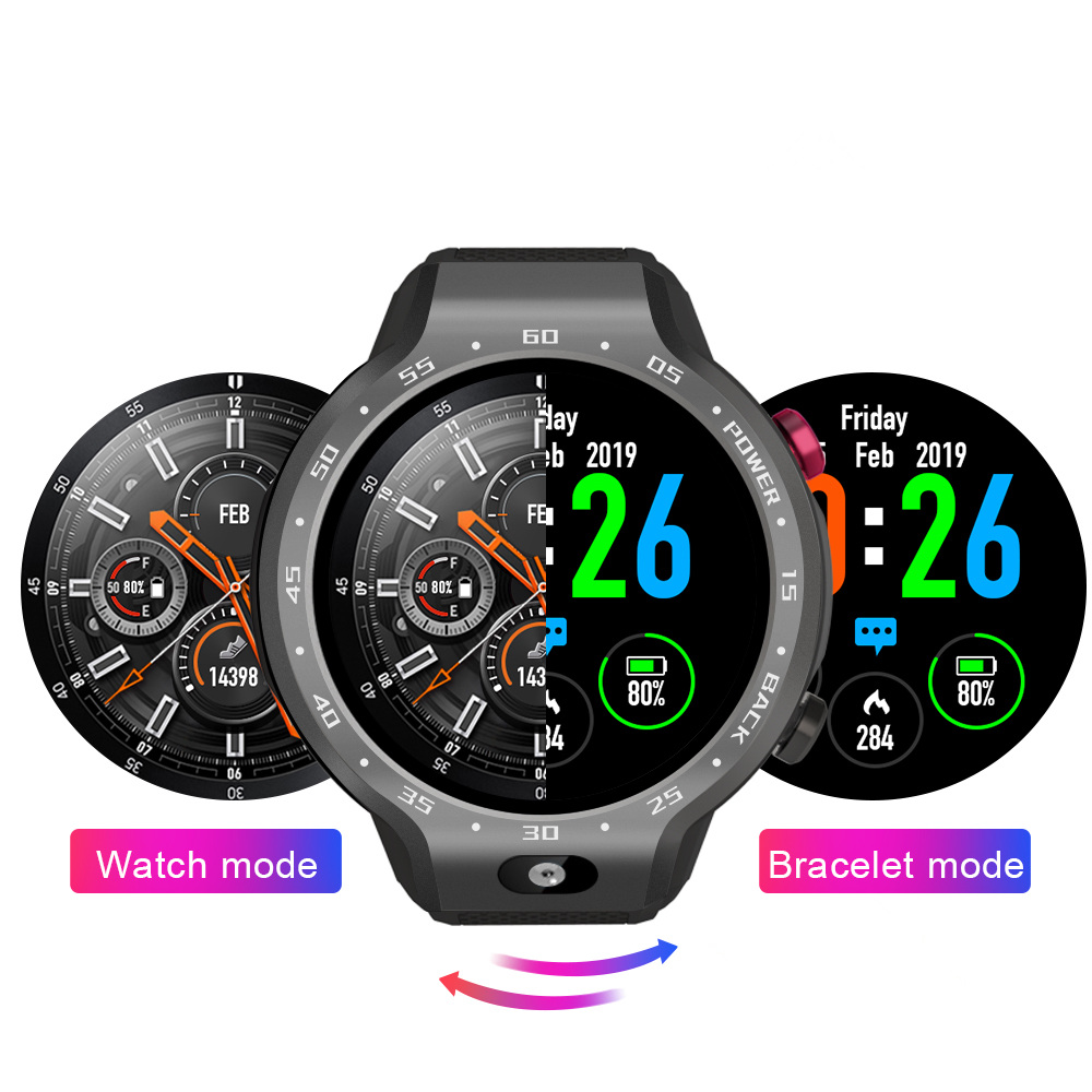 LEMFO LEM9 4G Smartwatch Phone Blue