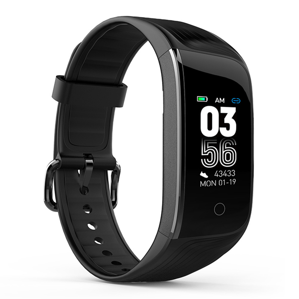 

Makibes HR7 Smart Bracelet Sports Fitness Band 0.96 Inch TFT Screen Heart Rate Sleep Monitor IP68 - Black