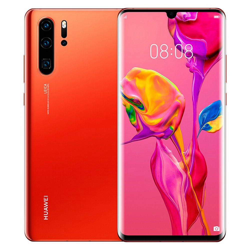 

HUAWEI P30 Pro CN Version 6.47 Inch 4G LTE Smartphone Kirin 980 8GB 256GB 40.0MP+20.0MP+8.0MP+TOF Quad Rear Cameras Android 9.0 NFC In-display Fingerprint Wireless Charge - Amber Sunrise