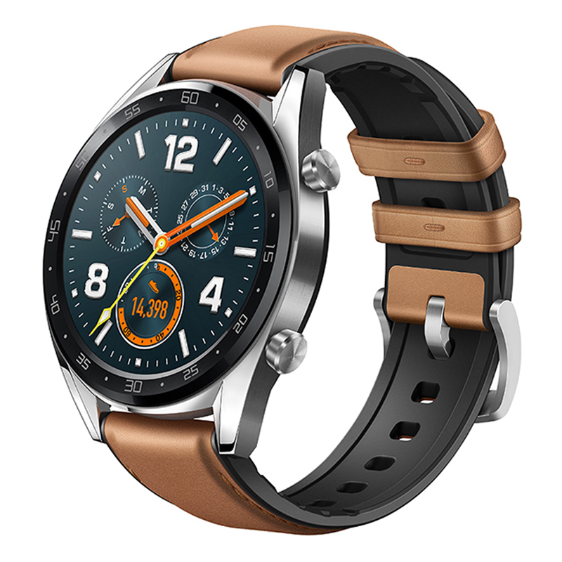 

HUAWEI WATCH GT Classic Smart Watch 1.39 Inch AMOLED Colorful Screen Heart Rate Monitor Built-in GPS - Brown
