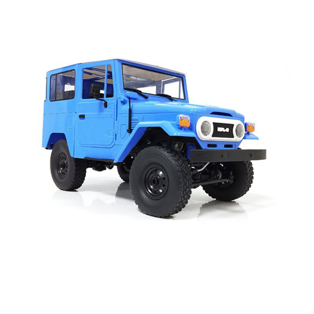 

WPL C34-KM FJ40 Metal Version 1/16 4WD Crawler Climbing Vehicle RC Car Kit - Blue