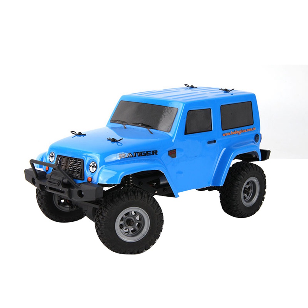 

Hobby Plus CR-24 Ranger 1/24 2.4G 4WD Crawler Model Climbing Vehicle MINI RC Car RTR - Blue