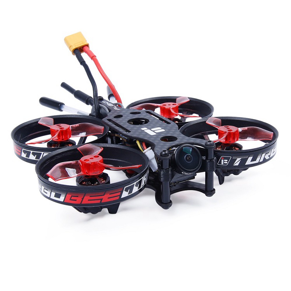 

Iflight TurboBee 77R 77mm 2-4S Whoop FPV Racing Drone SucceX Micro F4 12A ESC Caddx Turbo EOS 2 BNF - Frsky XM+ Receiver