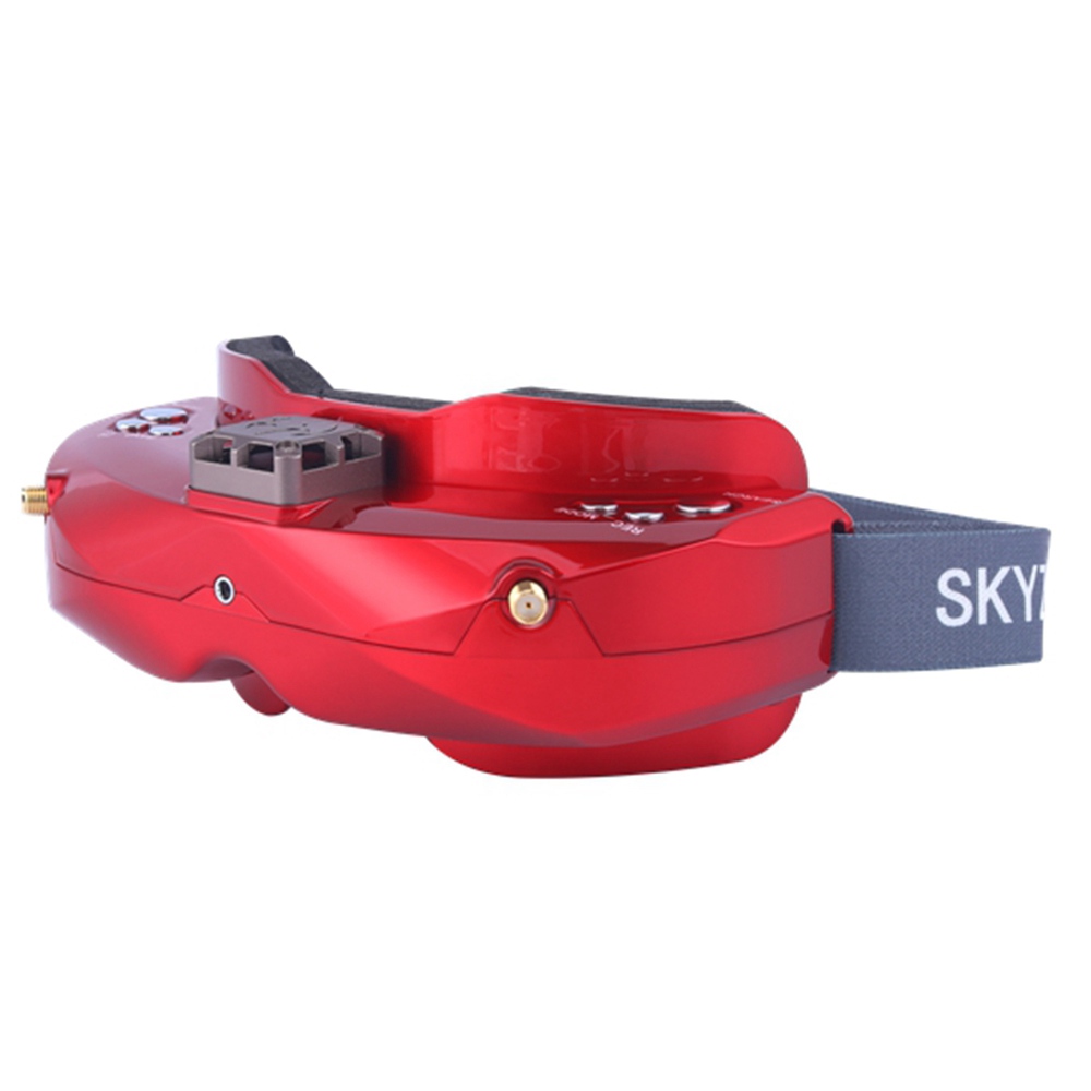 

Skyzone SKY02X 5.8G 48CH True Diversity FPV Goggles Built-in Fan DVR Support 2D/3D HDMI IN For Racing Drone - Red