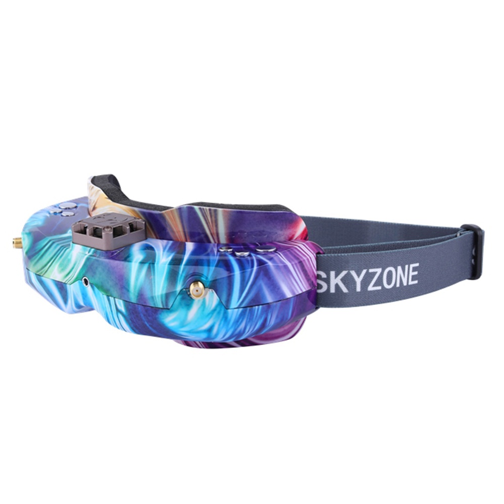 

Skyzone SKY02X SE Version 5.8G 48CH True Diversity FPV Goggles Built-in Fan DVR Support 2D/3D HDMI IN For Racing Drone - Lollipop