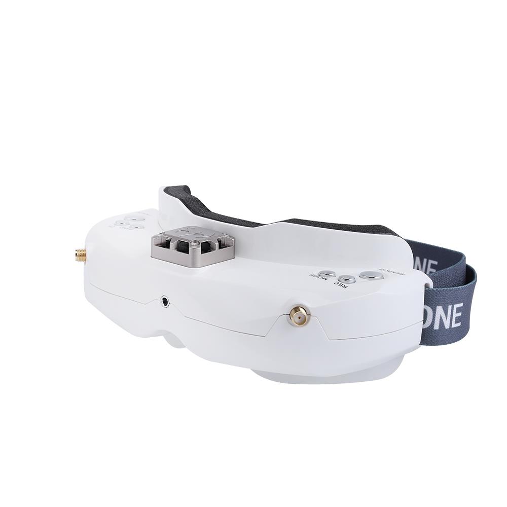 

Skyzone SKY02C 5.8G 48CH True Diversity FPV Goggles Built-in Fan DVR Support HDMI IN For Racing Drone - White