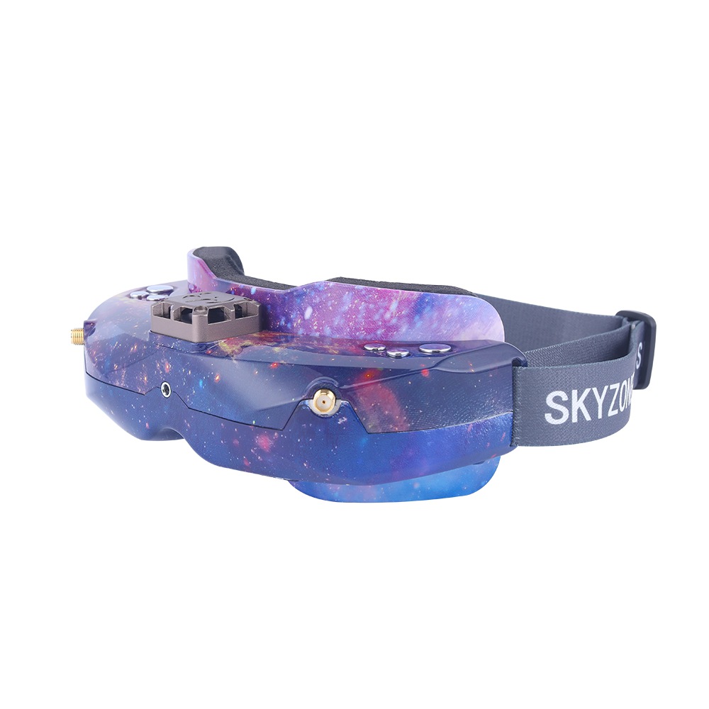 

Skyzone SKY02C SE Version 5.8G 48CH True Diversity FPV Goggles Built-in Fan DVR Support HDMI IN For Racing Drone-Galaxy