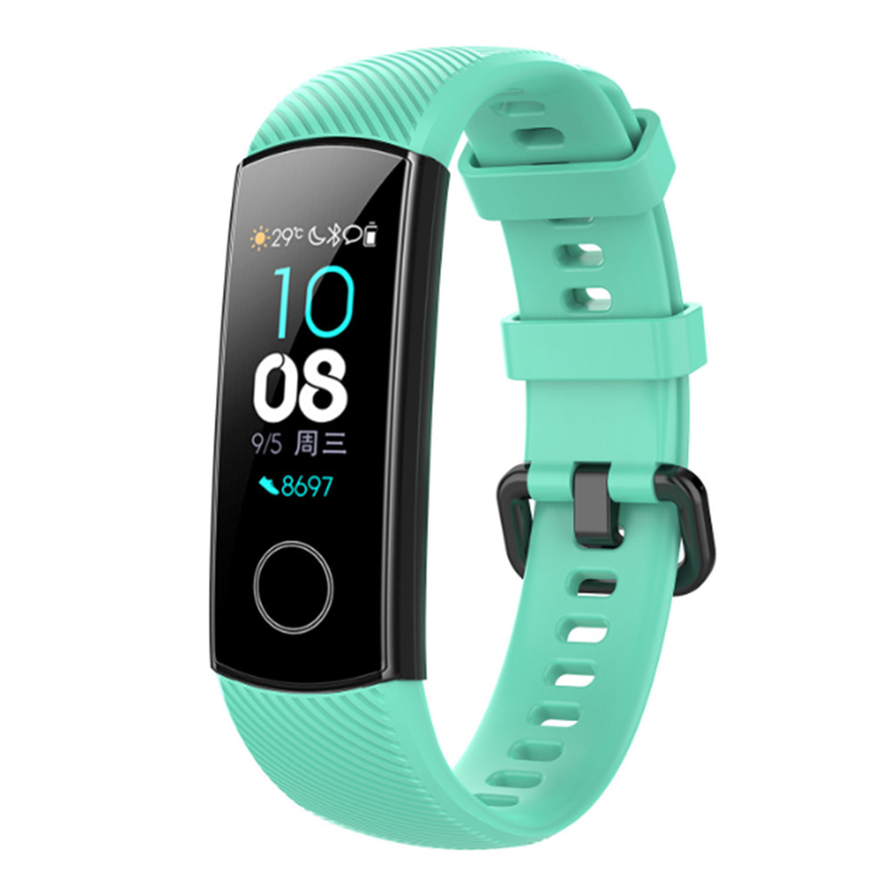 

Replacement Silicon Strap For Huawei honor band 4 -Green