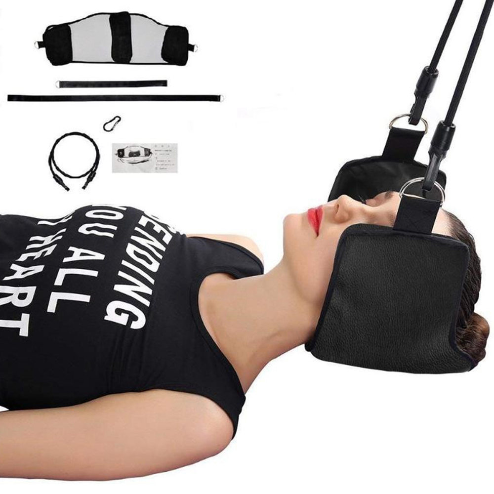 

Neck Hammock Relaxation Supporter for Muscles Pain Relief Relax - Black