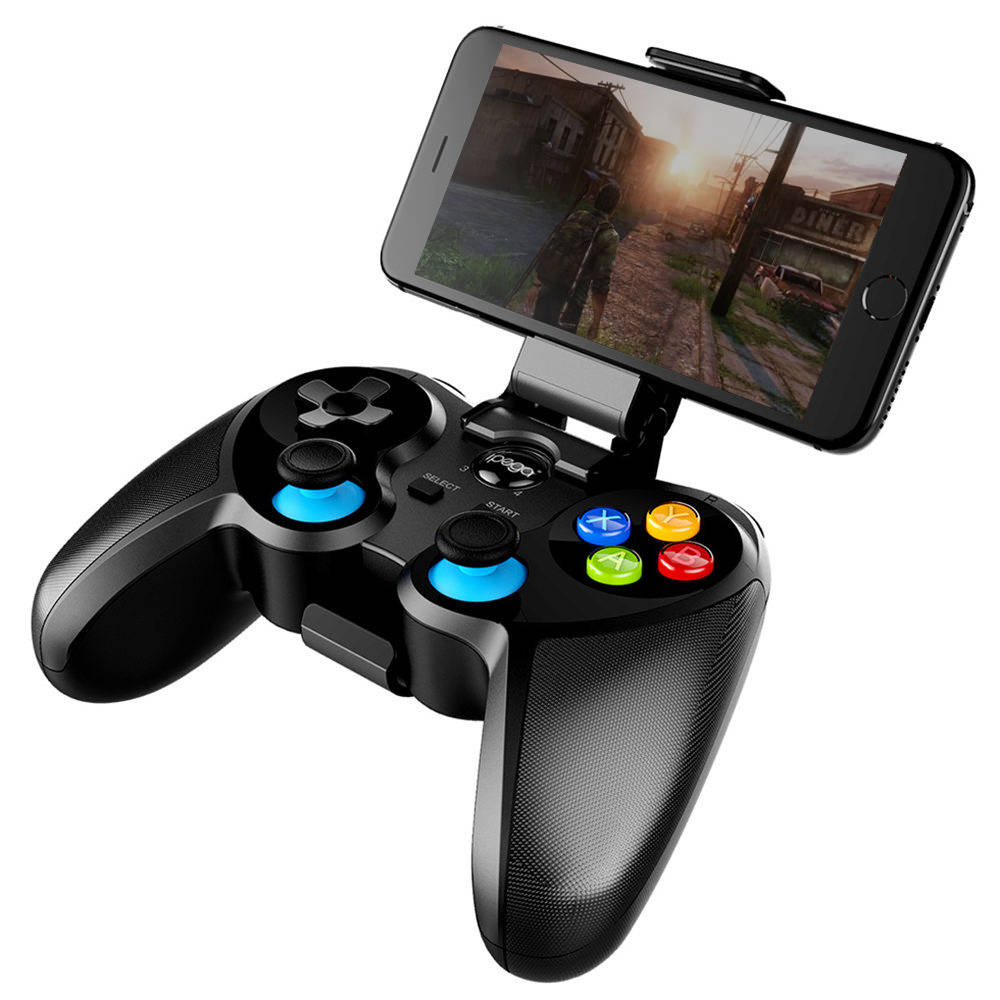 

Ipega PG-9157 Wireless Bluetooth Gamepad Controller Joystick Multimedia for iOS Andriod Phone TV Box PC - Black