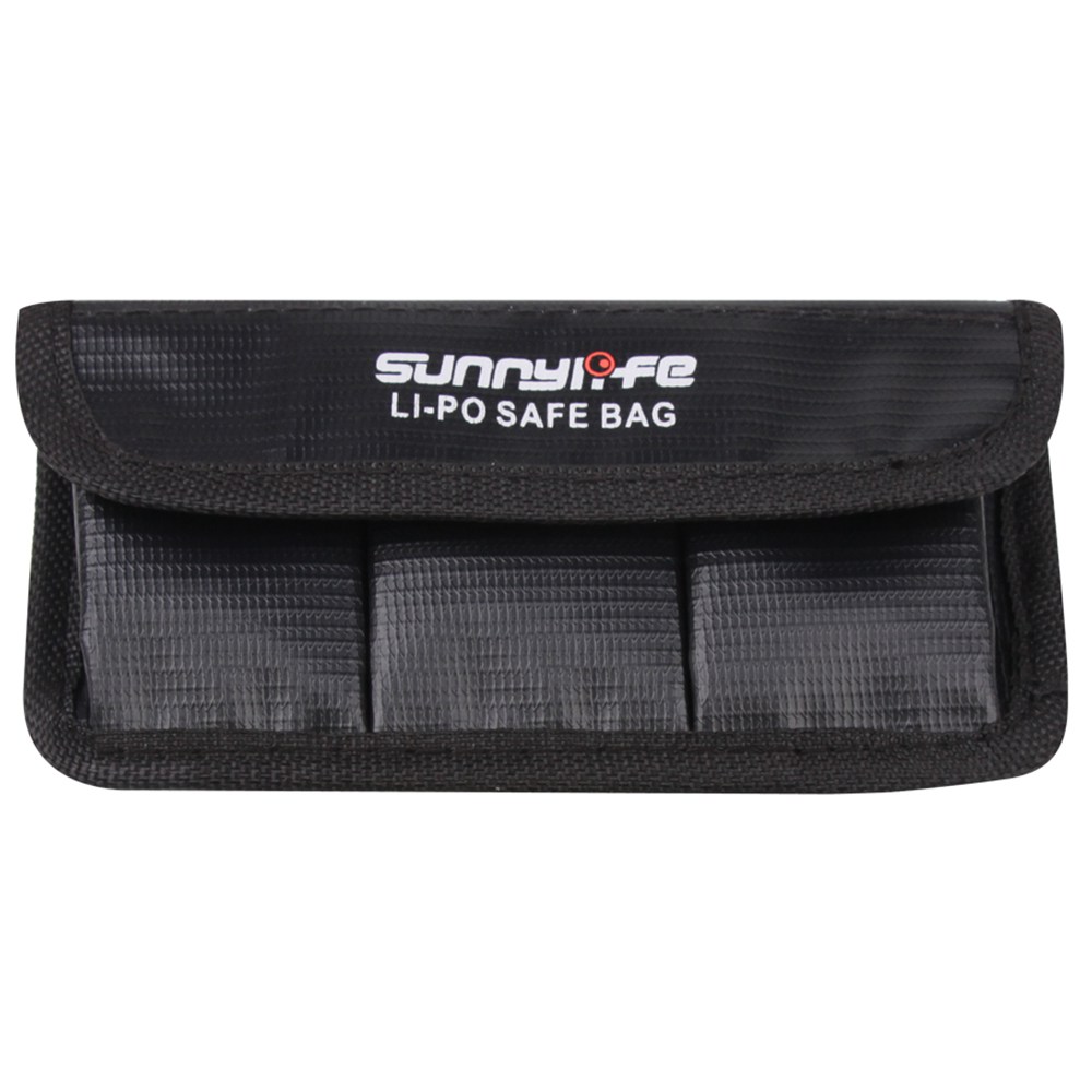 

Sunnylife Expansion Accessories Three Batteries Explosion-proof Bag For DJI OSMO Action FPV Action Camera