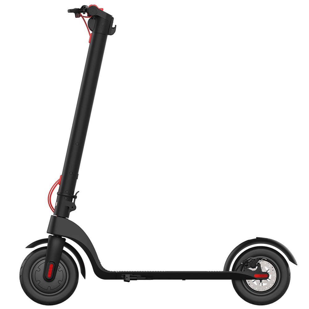 

HX X7 Electric Foldable Scooter 350W Motor LCD Display 3 Speed Modes Max 25km/h IP54 Waterproof - Black Red