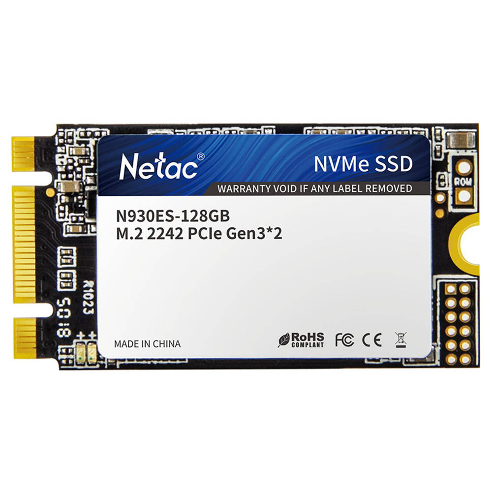 

Netac N930ES NVMe M.2 128GB SSD Internal Solid State Drive Reading Speed 2000MB/s