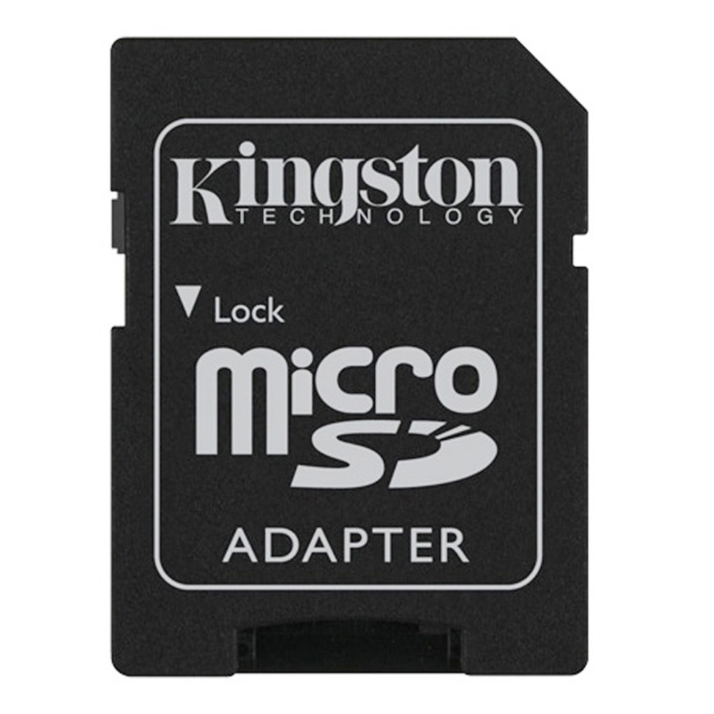 

Kingston SD Card Adapter TF to SD Set Memory Card for Camera - Black