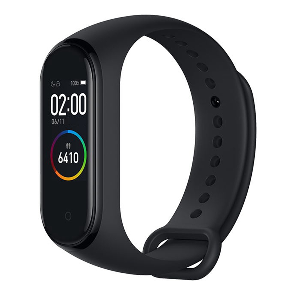 

Xiaomi Mi Band 4 Smart Bracelet 0.95 Inch AMOLED Color Screen Built-in Multifunction Heart Rate Monitor 5ATM Water Resistant 20 Days Standby NFC Version - Black