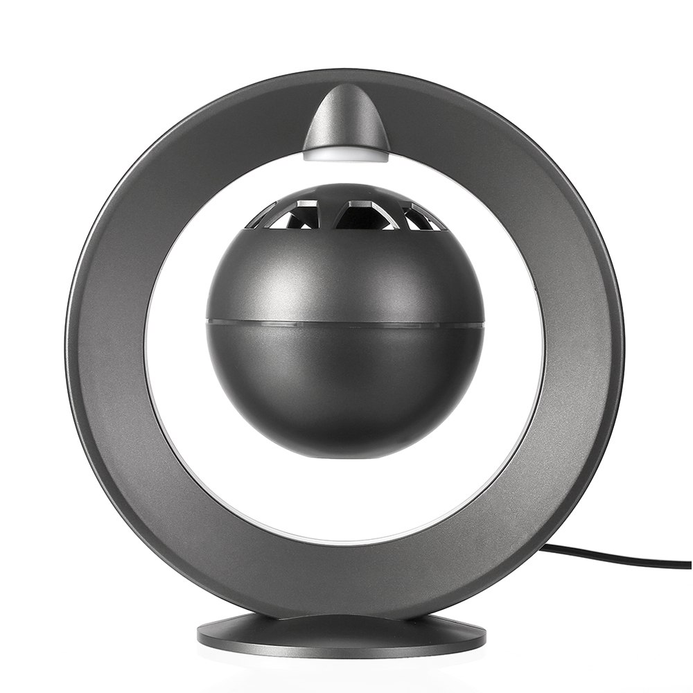

M1 Bluetooth Magnetic Levitating Speaker HD Surround Sound LED Light Base - Black