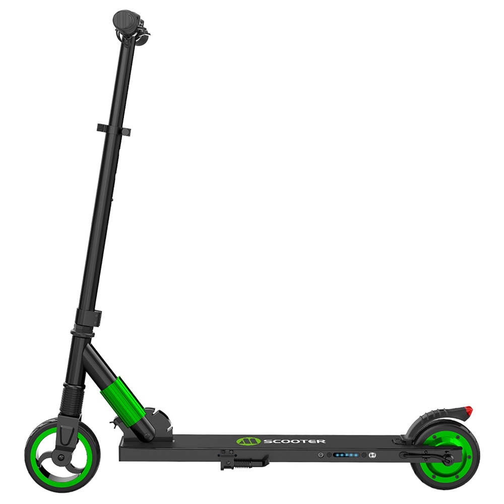 

Megawheels S1 Portable Folding Electric Scooter 6.0" solid tire 250W Motor Max Speed 23km/h 5.0Ah Battery - Green