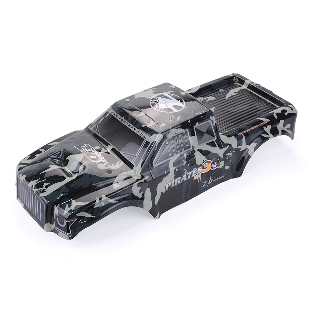 

ZD Racing MT8 Pirates 3 1/8 Brushless RC Car Spare Parts 8485 Body Shell - Camouflage