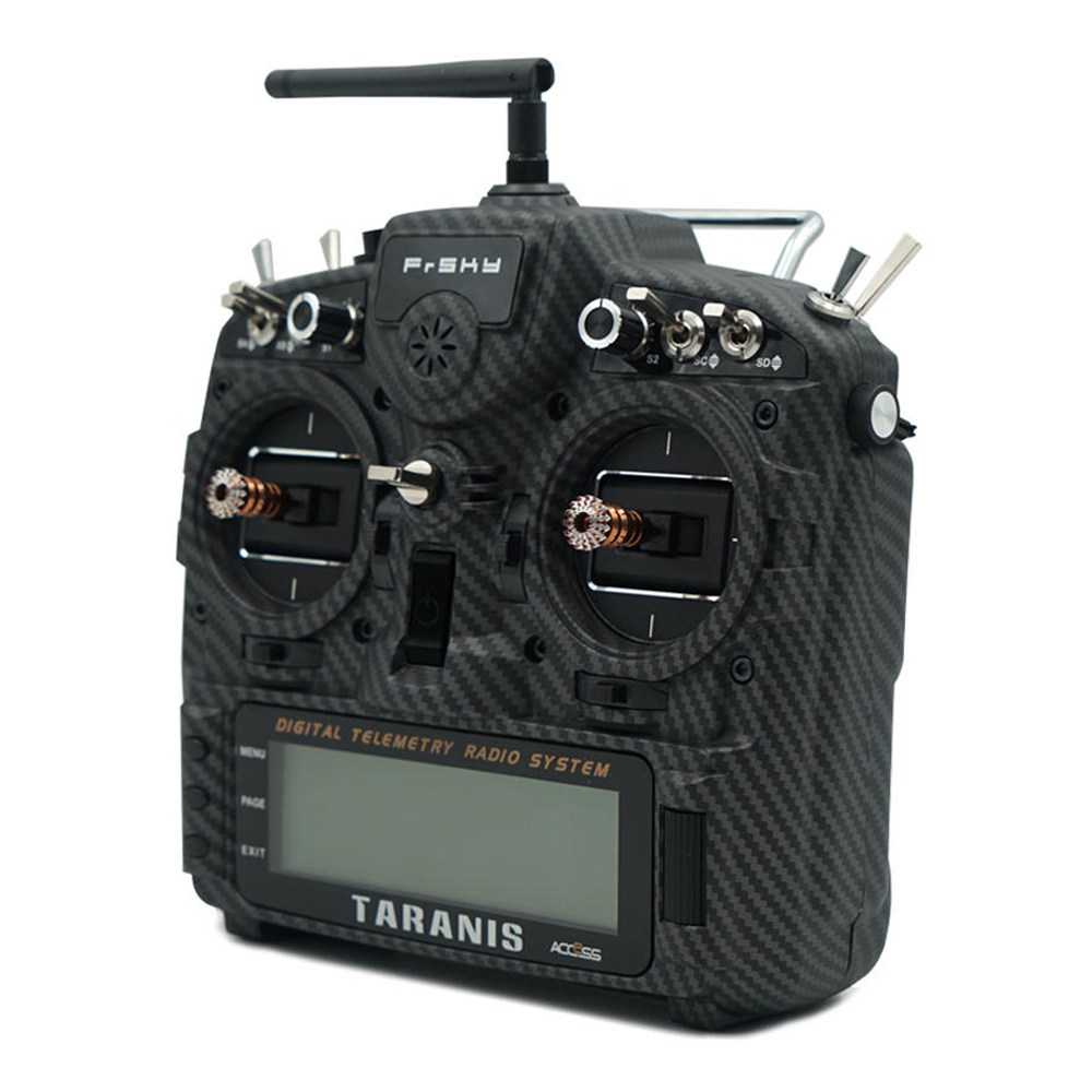 

Mode 2 Frsky Taranis X9D Plus SE 2019 2.4G 24CH OpenTX System ACCESS Protocol Radio Transmitter With G9D Potentiometer Gimbal M9 Hall Sensor Rocker - Carbon Fiber
