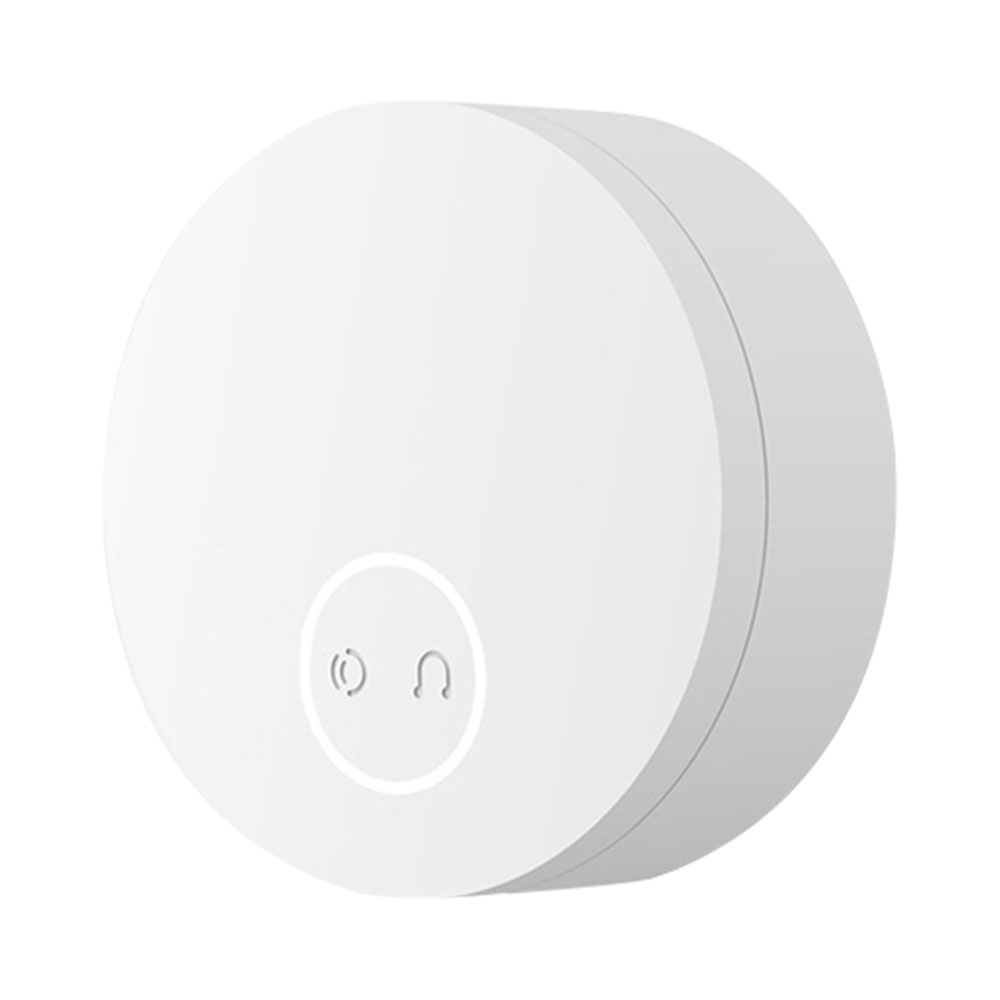 

Xiaomi Linptech 110-240V Wireless Doorbell Automatic Generator Mijia APP Music Button CN Plug Normal Version - White